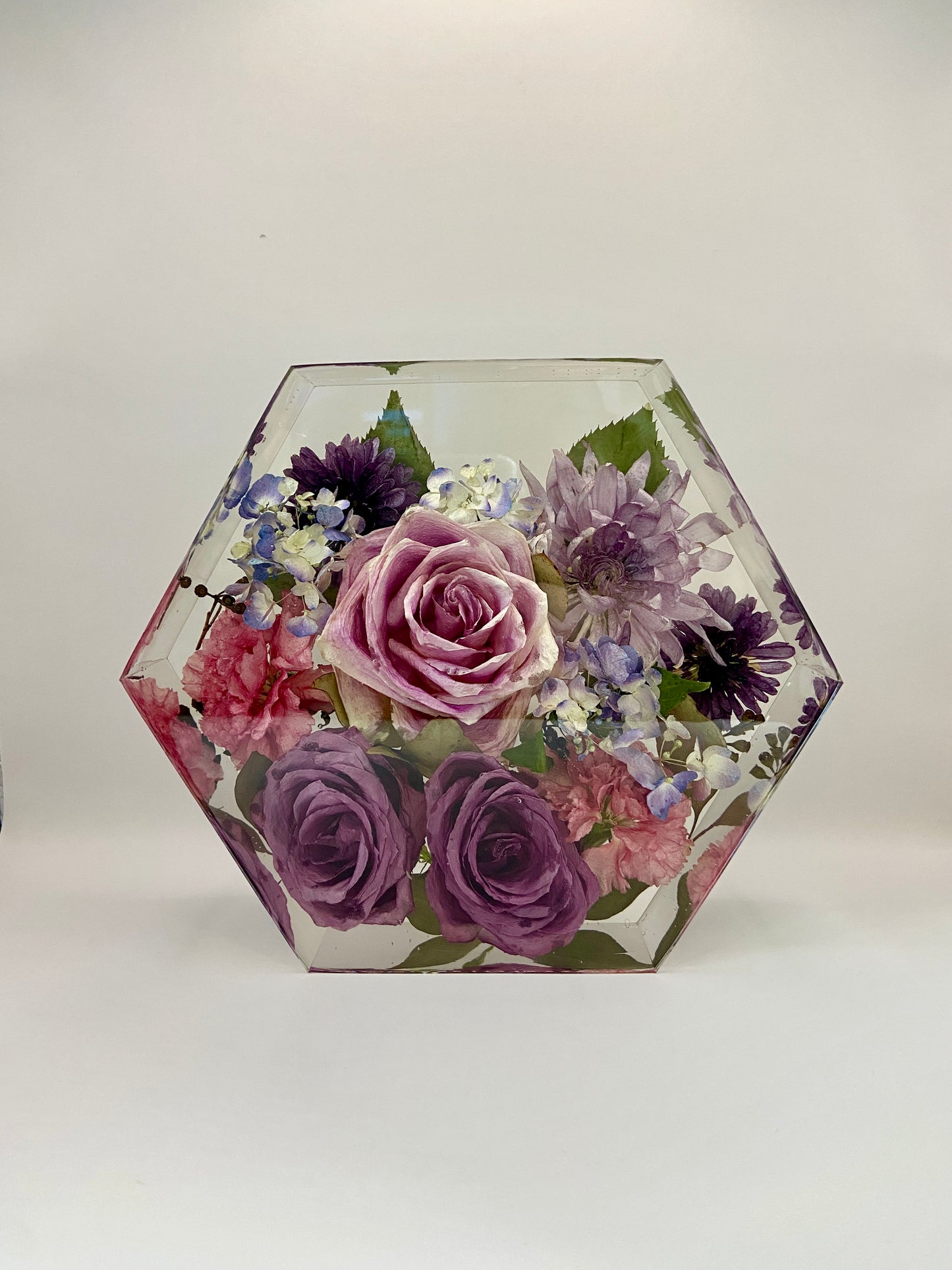7" Hexagon Block