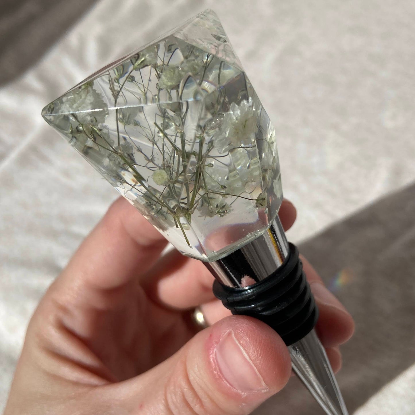 Wine Stopper - Faceted